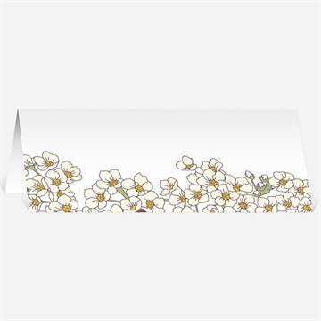 Marque-place mariage classique sobre et simple