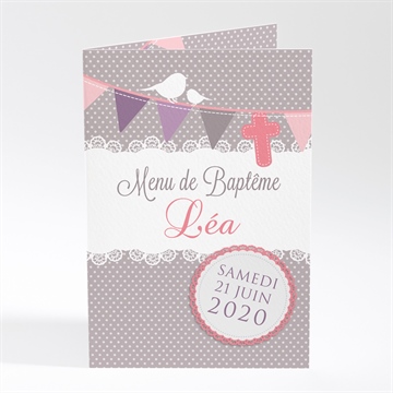 Menu baptême rondeur et douceur !