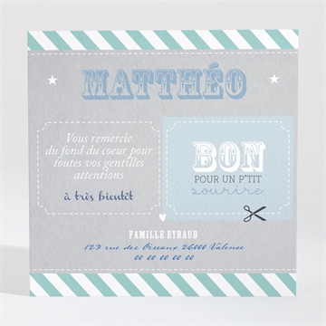 Remerciement naissance bons pour !