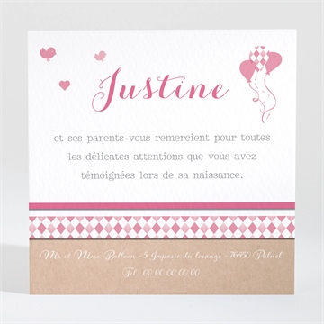 Remerciement naissance notre petit bonheur