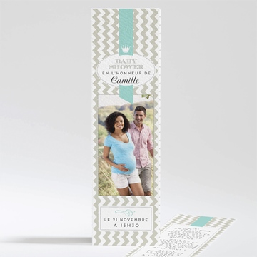 Faire-part baby shower comme on se retrouve