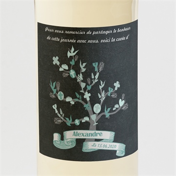 Etiquette de bouteille communion sacrement élégant magnet