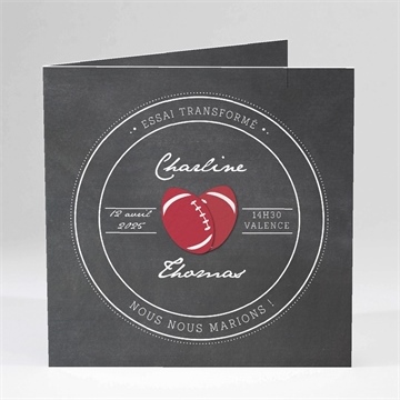 Faire-part mariage essai transformé !