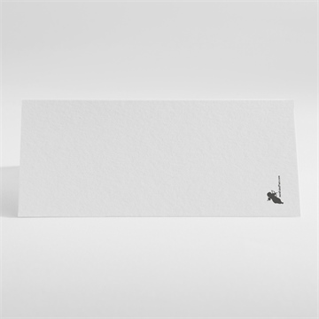 Marque-place mariage 2 bikers in love - Dos du marque-place