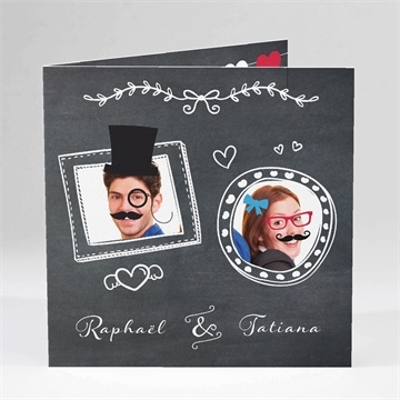 Faire-part mariage photobooth