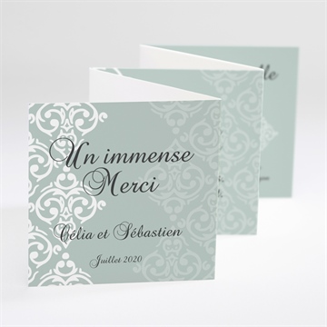 Remerciement mariage simple et raffiné