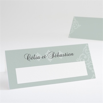 Marque-place mariage simple et raffiné