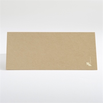 Marque-place mariage le cirque - Dos du marque-place