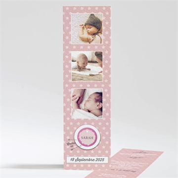 Faire-part naissance des photos pour une surprise