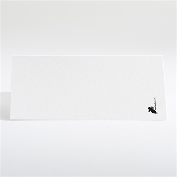 Marque-place mariage le super héros dit oui! - Dos du marque-place