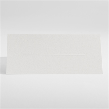 Marque-place mariage mariés illustrés - Dos du marque-place