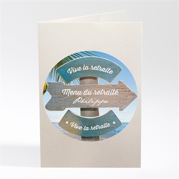 Menu départ à la retraite vacances méritées !