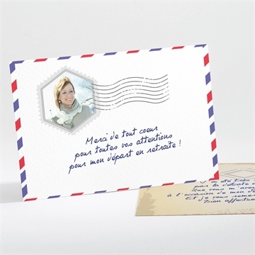 Remerciement départ à la retraite décollage imminent