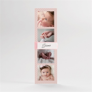 Faire-part naissance clin d'oeil