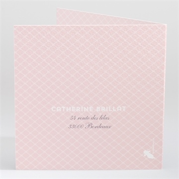 Carte invitation départ à la retraite vent printanier - Dos de la carte