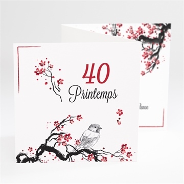 Invitation Anniversaire 40 Printemps Monfairepart Com Invitation Anniversaire 40 Printemps Monfairepart Com