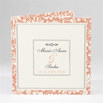 Faire-part mariage liberty