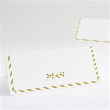 Marque-place mariage classique