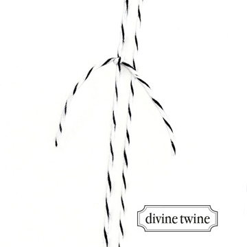 Faire-part mariage coeur croisé - Détail de la ficelle