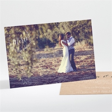 Remerciement mariage célébration d'amour