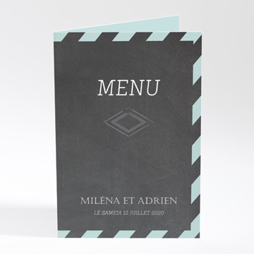 Menu mariage ecrire notre histoire