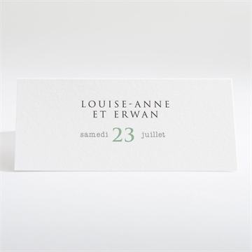 Marque-place mariage poésie et photo