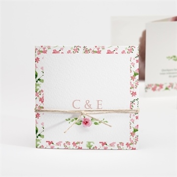 Faire-part mariage fraicheur