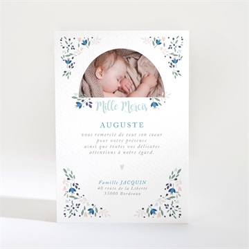 Remerciement baptême confidences