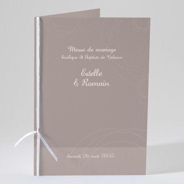 Livret de messe mariage le duo
