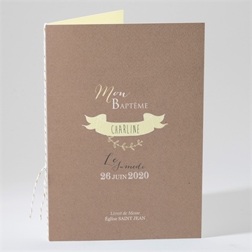 Livret de messe baptême bapteme en famille