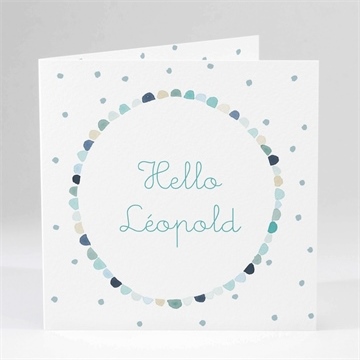 Faire-part naissance leopold