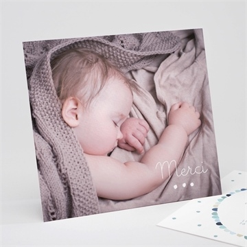 Remerciement naissance leopold