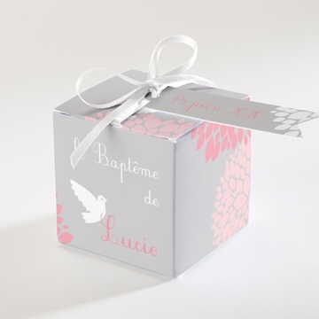 Boîte de dragées baptême tendre bonheur