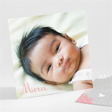 Remerciement baptême tendre bonheur