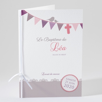 Livret de messe baptême rondeur et douceur !