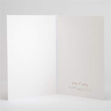 Livret de messe mariage célébration d'amour - Intérieur du livret