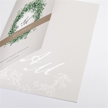 Livret de messe mariage ronde de bonheur - Détail du livret