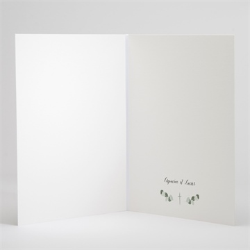 Livret de messe mariage bel eucalyptus - Intérieur du livret