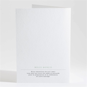 Livret de messe mariage poésie et photo - Dos du livret