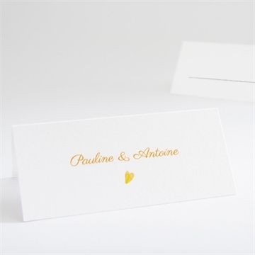 Marque-place mariage connivence