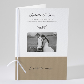 Livret de messe mariage amour toujours