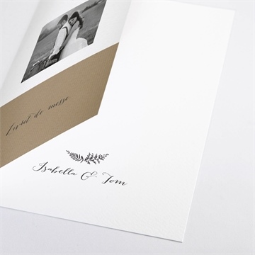 Livret de messe mariage amour toujours - Détail du livret