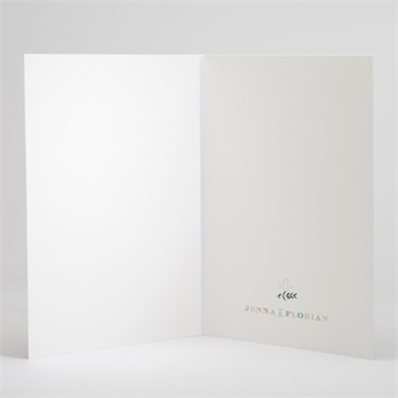 Livret de messe mariage naturel - Intérieur du livret