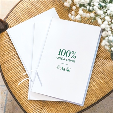 Livret de messe baptême vierge de 15,2 x 21,5 cm