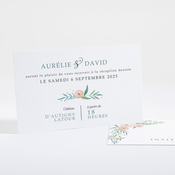 Carton d'invitation mariage printemps!