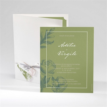 Faire-part mariage intemporel