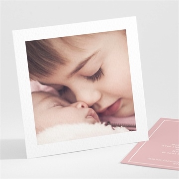 Faire-part naissance pour elle