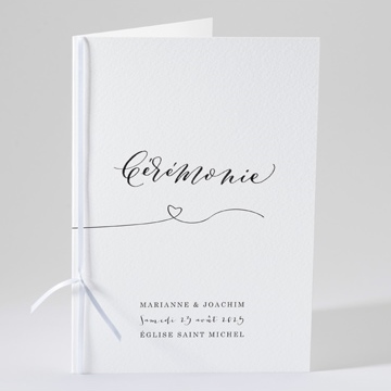 Livret de messe mariage dis moi oui!