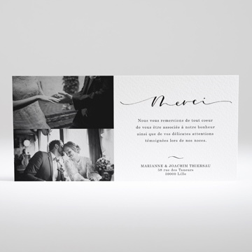 Remerciement mariage dis moi oui!