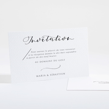 Carton d'invitation mariage elle a dit oui pocketfold